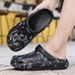 Sandals For Outdoor Wear Summer New Casual Non-Slip Beach Shoes Men's Trendy Soft Sole Slippers_desvips.com