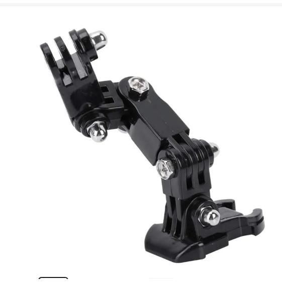 For DJI Action2 Front Side Helmet Accessories Set J-shaped Buckle Base Support Mount Bicycle Phone Holder Universal Type_desvips.com