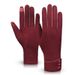 Winter Cycling Gloves For Women - Fleece Lined Touchscreen Gloves, Warm Outdoor Gloves With Soft Velvet, Non-Slip Grip, All-Season Comfort_desvips.com