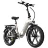 2025 B2B New Arrival 48v ECORUSH R2 500W Electric Folding Bike 10.4ah 20*4.0" Mid-High End Fat Tire Mountain Bike CE Certified_desvips.com