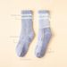 Soccer Socks Yoga Socks Non Slip Professional Women's Pilates Thickened Sports Fitness Running Skipping High School Tube Pressure Non Slip Socks_desvips.com