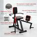 Merach Hip Abductor Machine, Adjustable Glute & Thigh Trainer For Home Gym, Butt Lifting & Hip Sculpting Workout Equipment_desvips.com
