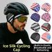 Quick Drying Cycling Cap Elastic Fit Motorcycle Helmet Liner Print Sunshade Running Cap For Sports Outdoor_desvips.com