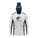 Men's Camouflage Fishing Suit Quick Drying Breathable Long Sleeve Hoodie With Face Mask Sun Protection Lure Fishing Summer_desvips.com