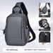 Cross-border Fashion Shoulder Bag, Casual Crossbody Bag, Trendy, High-end, Lightweight, Waterproof Chest Bag_desvips.com