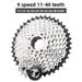 Mountain Bike 9/10 Speed 36T/40T/42T/46T/50T/52T Cassette Freewheel Bicycle Accessories_desvips.com