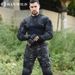 Hanye Outdoor Agent Camouflage Men Breathable Wear-Resistant Tactical Frog Training Suit Long Sleeve Set_desvips.com