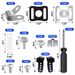 61 Piece Repair Kit For Rugby, Baseball, Hockey, And Softball Helmets, Including Replacement Screws And Parts._desvips.com