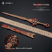 Budai Xi Zong Yunshang's Sword Of Time: Alloy Weapon Model Figurine For Collection, Decoration, And Display_desvips.com