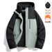 90 Fleece Thermal Fully Sealed Waterproof Jacket New National Standard Detachable Inner Liner Three-in-One Unisex_desvips.com