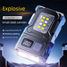 Multi-Function LED Strong Magnetic Portable High Brness Keychain Rechargeable Outdoor Ultra Br Long-Range_desvips.com