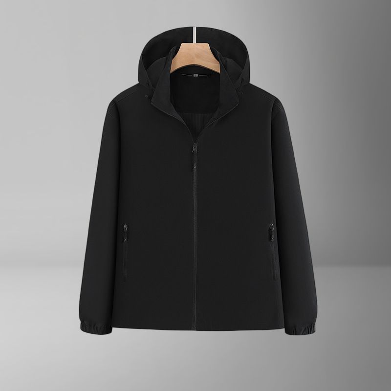 Men Simple And Stylish Sports Custom Team Logo Design Hiking Camping Windproof Jacket Waterproof Sportswear_desvips.com