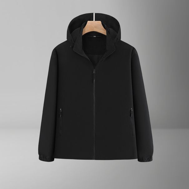 Men Simple And Stylish Sports Custom Team Logo Design Hiking Camping Windproof Jacket Waterproof Sportswear_desvips.com