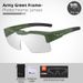 Cycling Sunglasses Polarized Photochromic Sports Glasses Eyewear Lip Up Goggles_desvips.com
