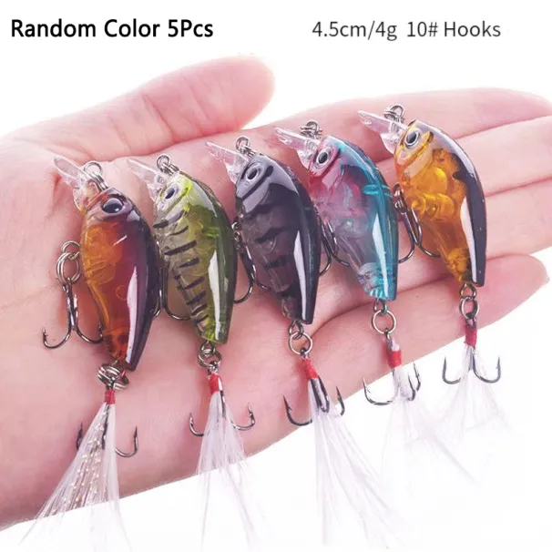 Fishing Lures Set Crankbait Tackle Hard Bait Kit Minnow Popper Pencil Swing Swimbait Wobblers Artificial Bionic Crank Pesca Suit_desvips.com