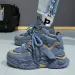 Chunky Dad For Sneakers Spring Breathable Lace-up High-top Mens Trendy Non-slip Platform Men Jogging Shoes 240809_desvips.com