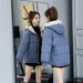 Down jacket for women winter new Korean style student short cotton padded jacket loose thickened cotton coat_desvips.com