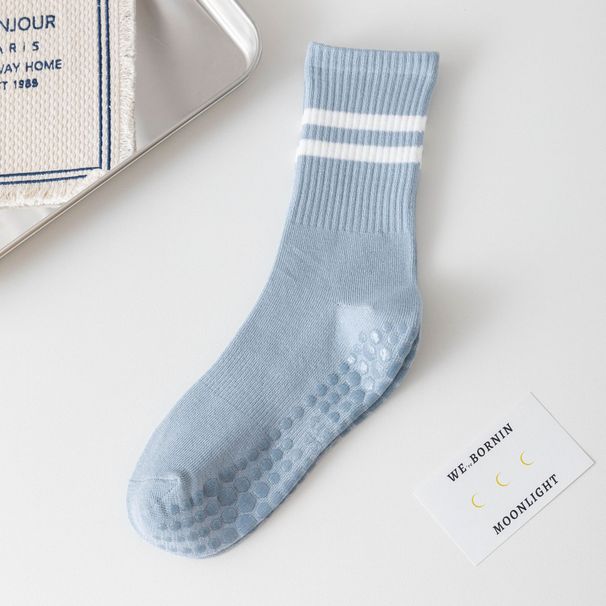 Pilates Socks Professional Anti-slip Socks Mid-tube Yoga Socks Anti-slip Sports Solid Color Floor Socks_desvips.com
