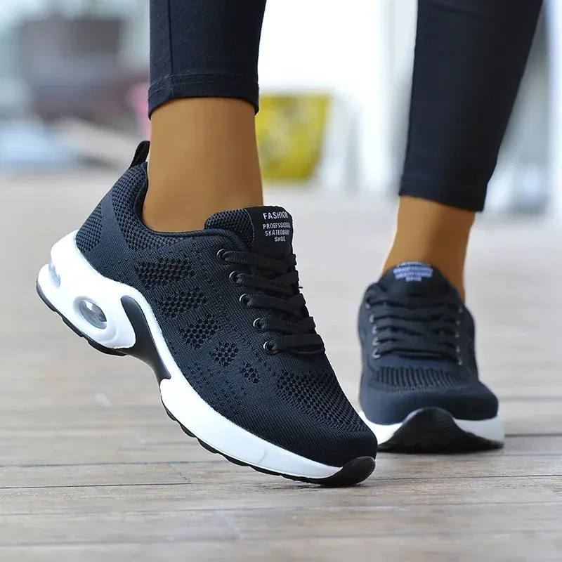 Women Comfortable Ladies Flat Womens Footwear Platform Sneakers Trainers Shoes Woman Mujer 240607_desvips.com