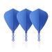 Two-color dart blade durable accessories flying mark One tail kite dart dart wing 3 sets_desvips.com