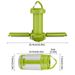 1 Piece Color: As Shown In The Picture Material: ABS LED Digital Display With Output Camping Light Outdoor Foldable_desvips.com