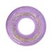 Glitter Transparent Inflatable Pool Float For Adults - Thickened Swim Ring With Rhinestones (Non-Slip Design Perfect For Pool Party & Beach Vacation)_desvips.com