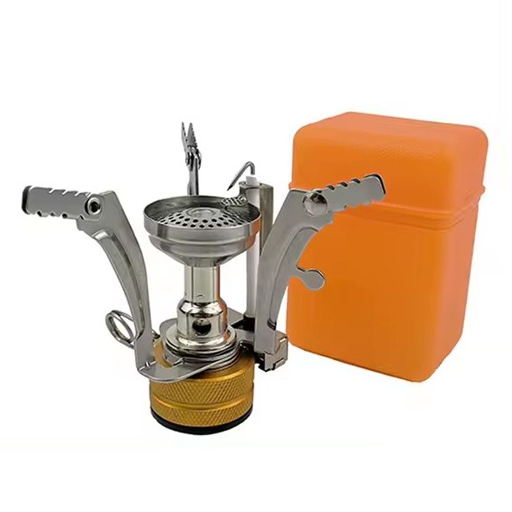 Outdoor Supplies Mini Stove Head Camping Stove Integrated Electronic Ignition Stove Head Outdoor Propane Gas Stove Picnic Stove_desvips.com