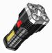 Cross-Border 5LED Strong Outdoor Portable COB Side Work Light USB Rechargeable LED Flashlight Wholesale_desvips.com