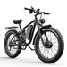 E·Bycco EB7Pro Electric Bike For Adults, 2000W Dual Motor 48V 23Ah Battery, 26'' Fat Tire Mountain E-Bikes Full Suspension_desvips.com