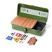 ISE MOUNT Outdoor Camping Portable Coffee Storage Toolbox Iron Tool Accessory Organizer Gift Box_desvips.com