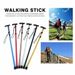 Pole Walking Cane Collapsible Walking Stick With Ergonomic Derby Handle Ideal Daily Living Aid For Limited Mobility Adjustable Portable Safety Elderly_desvips.com