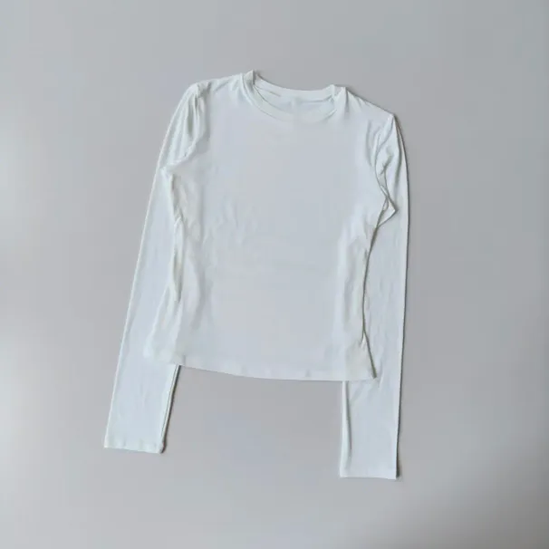 Seamless Sports Long Sleeved Shirts Women Casual Outdoor Top Gym Fitness Wear T-shirt Yoga Shirt Push Up Workout Clothes Women_desvips.com