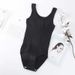Plus Size One-Piece Shapewear For Women, Enhanced Postpartum Belly Control Hip Lift Shaping Pants With Snap Buttons And_desvips.com