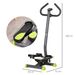 HOMCOM Stepper With Handlebar, Flat LCD Screen Adjustable Resistance_desvips.com