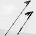 Outdoor 3K Carbon Folding Anti-Slip Walking Trekking One-Piece Dropshipping Telescopic Hiking Stick_desvips.com