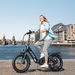 ENGWE L20 3.0 Pro Stepper Electric Bicycle 48V 15Ah Battery 250W 160km Range Full Suspension 20" Fat Tires Foldable E-bike_desvips.com