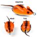 Classic Lure Frog Mouse 5cm 9g Soft Black Fish All-Purpose Bait Fishing Gear_desvips.com