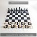 Cross-Border International Western PVC Leather Chessboard Outdoor Folding Portable Children's Chess Large Size Wholesale_desvips.com