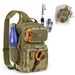KastKing Blowbak Fishing Sling Bag Backpack With Rod Holder_desvips.com