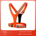 LED Reflective Suspenders, 3 Light Modes High Visibility Safety Straps, Adjustable Elastic Waterproof Belt For Night Running/Cycling/Working_desvips.com