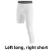 Men's Single Leg Basketball Tights Quick Drying Sports Training Pants Five Point Fitness Leggings Running Trendy Outdoor Clothing_desvips.com