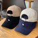 Polar Bear Embroidered Baseball Hats For Men And Women, Wide Brims To Show Face, Small Retro Hats, Soft Top Duck Tongue_desvips.com