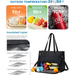 New 2-in-1 Handbag Lunch Bag Combination Bag Big Lady Insulated Lunch Box Women's Cross-body Computer Bag_desvips.com