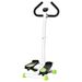 HOMCOM Stepper With Handlebar, Flat LCD Screen Adjustable Resistance_desvips.com