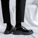 Men Black High Sole Platform Casual Man Japan Haruku Korean Streetwear Fashion Business Wedding Leather Shoes 240614_desvips.com
