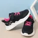 New Fashion Classic Girls Running Pink Kids Sneakers for Toddler Breathable Mesh Tennis Children School Sport Shoes 26 -_desvips.com