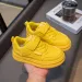 Toddler White Leather Pink Yellow Cute Girls Sneakers Littlesprouts Anti Slip Lightweight Kids Casual Board Soft Sole_desvips.com