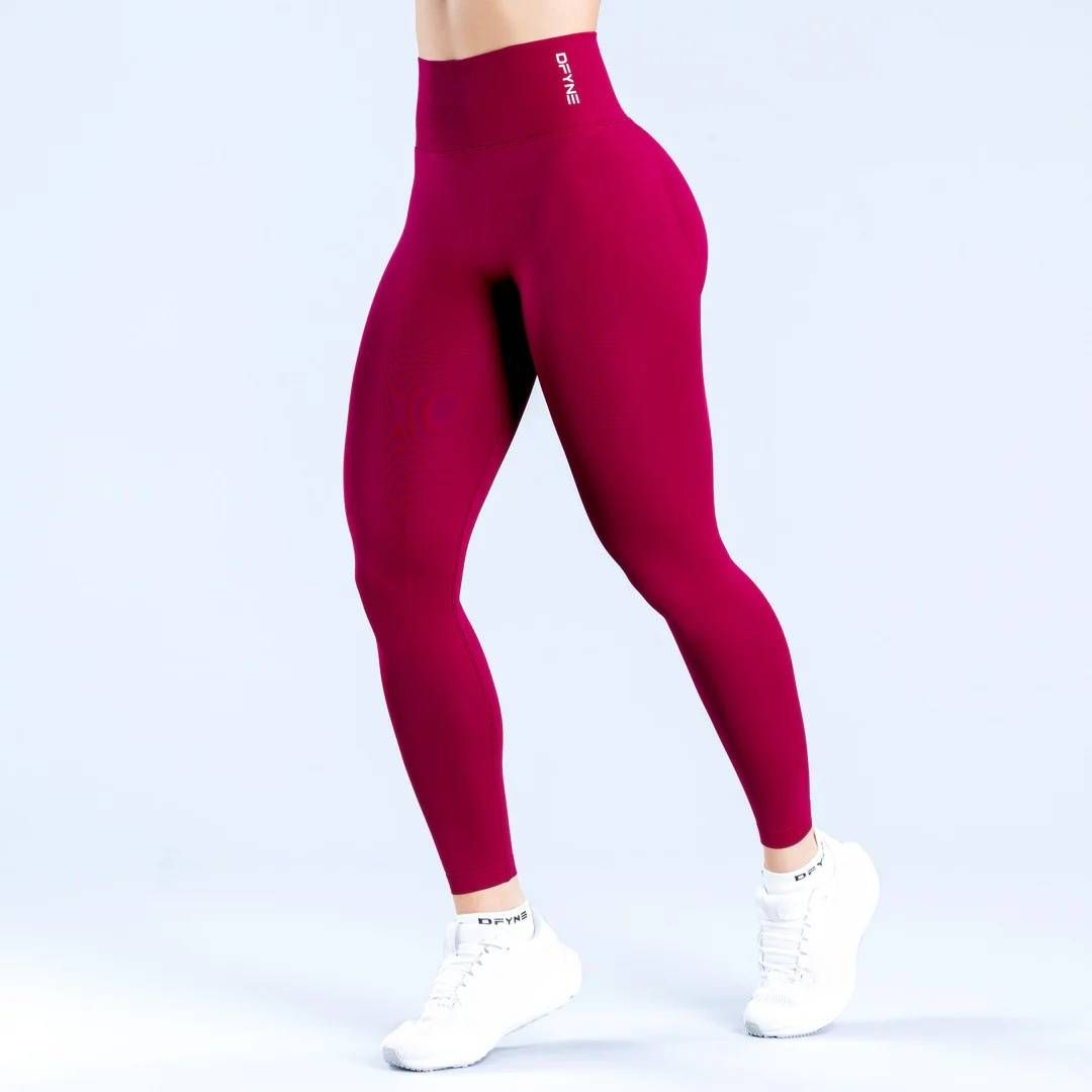 High-Waisted Yoga Pants Athletic Slim-Fit Breathable Sports Leggings For Women Stylish Butt-Lifting And Leg-Slimming_desvips.com