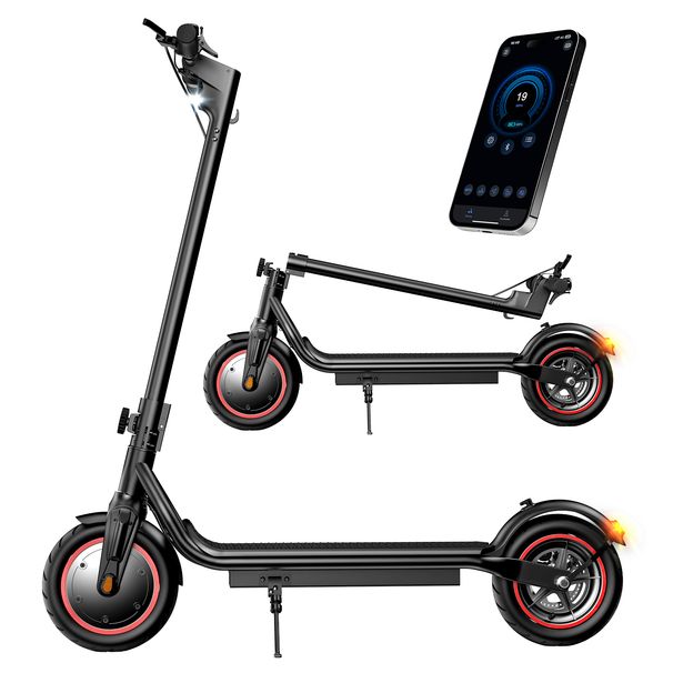 IScooter W5 Foldable Electric Scooter 36V 7.8Ah Battery 350W Motor 25km/h Speed 8.5 Inch Tires Commuter E-scooter_desvips.com