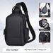 Cross-border Fashion Shoulder Bag, Casual Crossbody Bag, Trendy, High-end, Lightweight, Waterproof Chest Bag_desvips.com